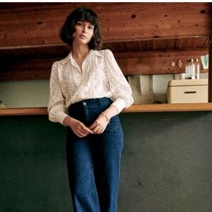 Sezane Cara Shirt Size 34